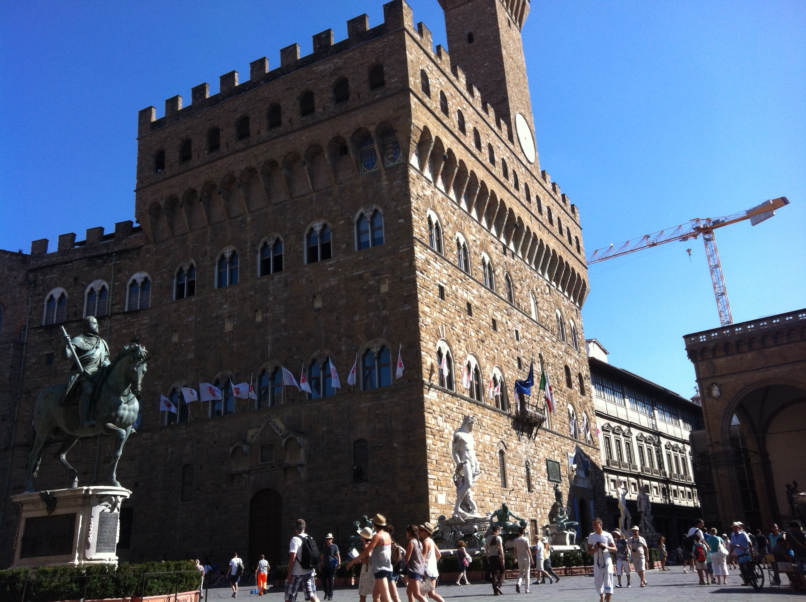 the Palazzo Vecchio