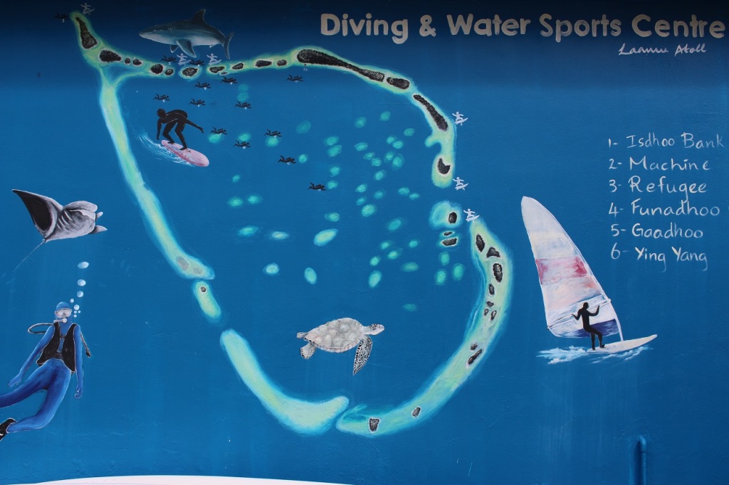 diving painting
