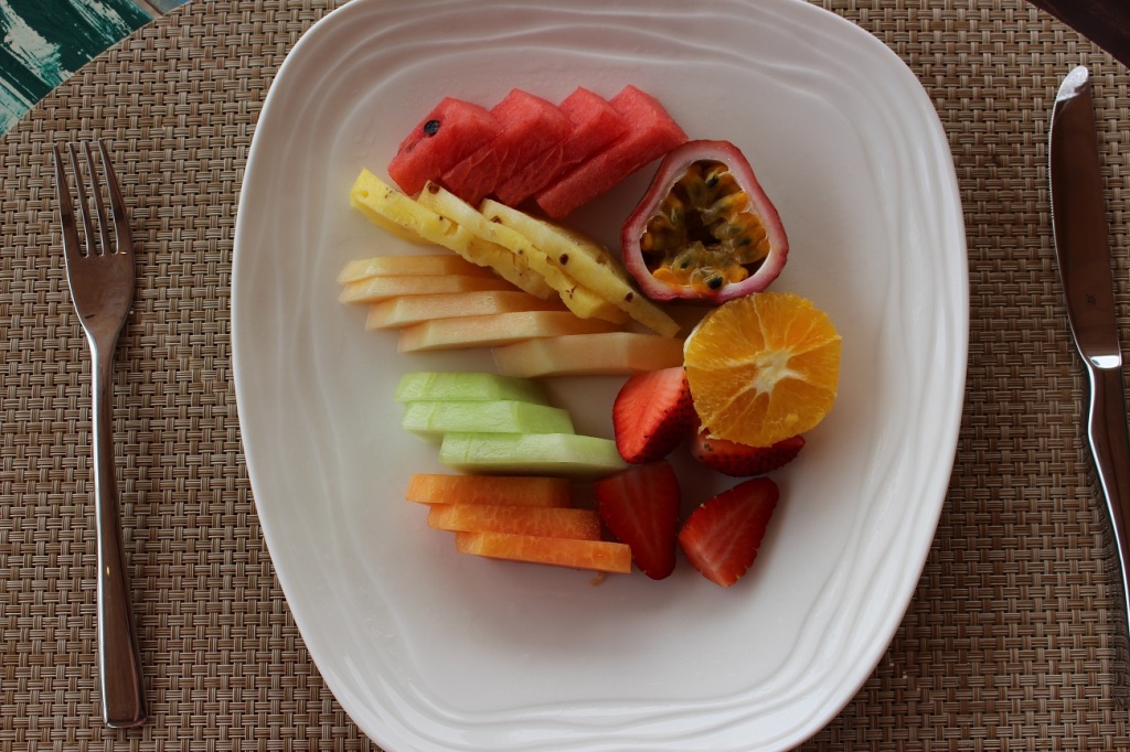 fresh fruit platter