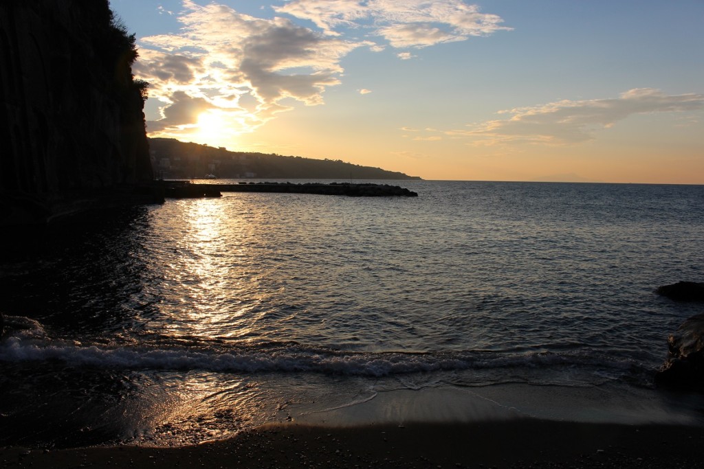 sant'agnello beach sea