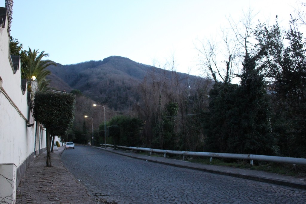 the road to somma vesuviana