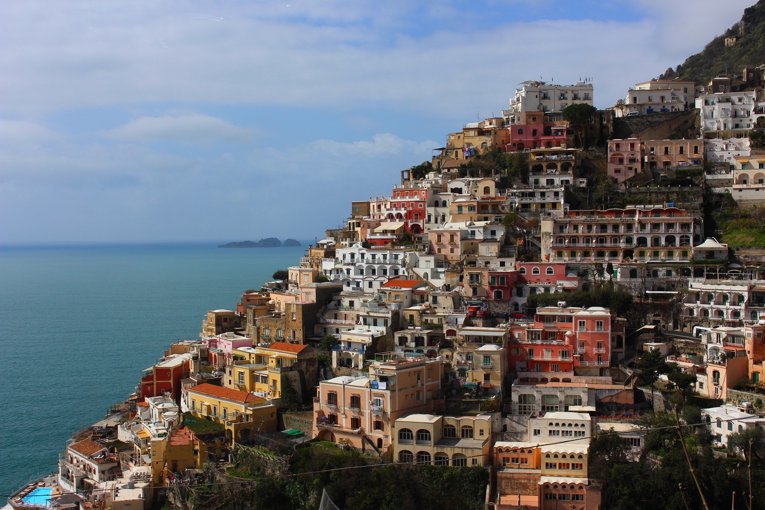 Impossibly stacked Positano