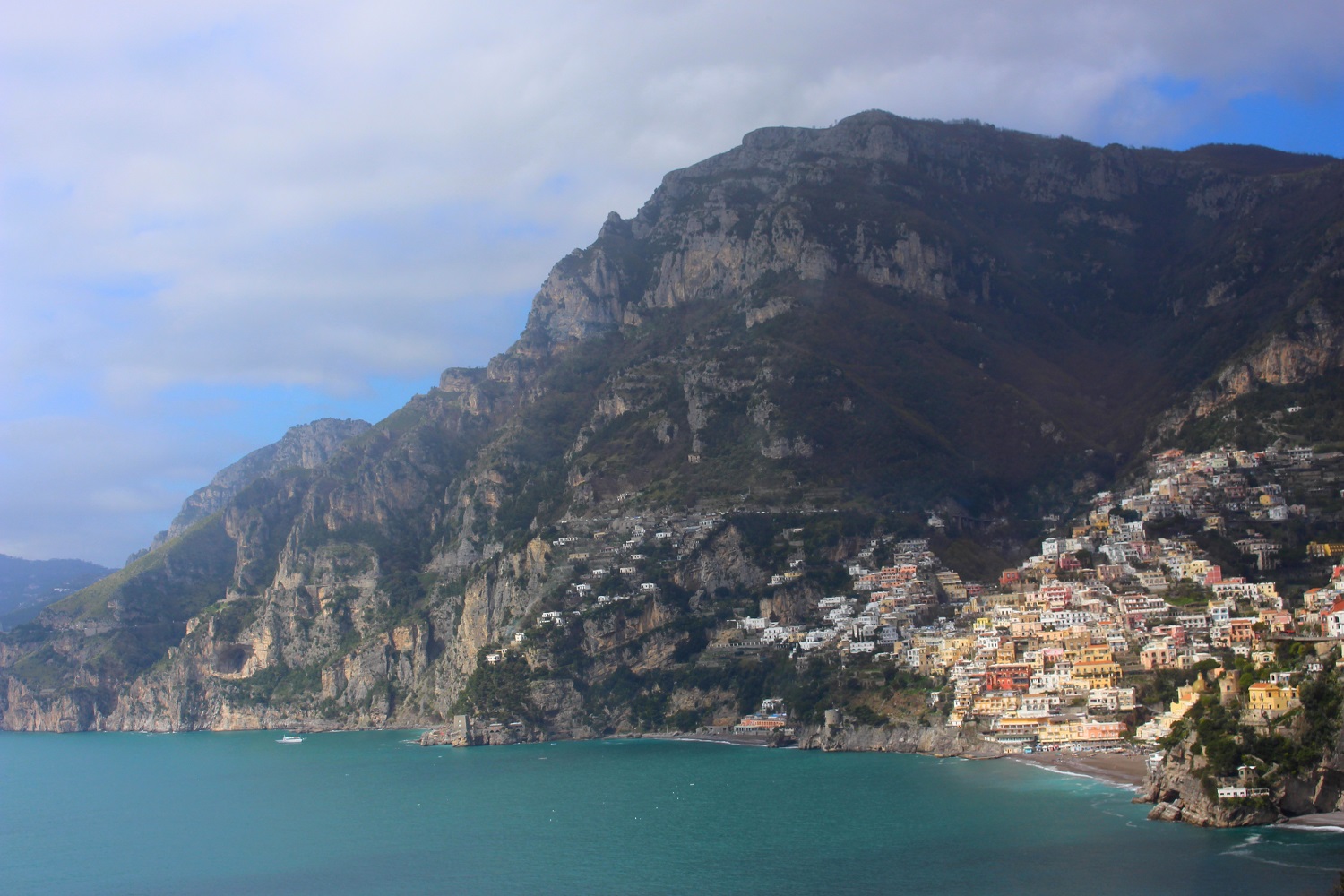 Positano in the distance 