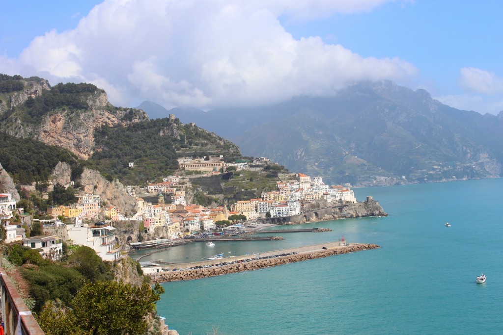 walking amalfi coast 8 view of Amalfi 1