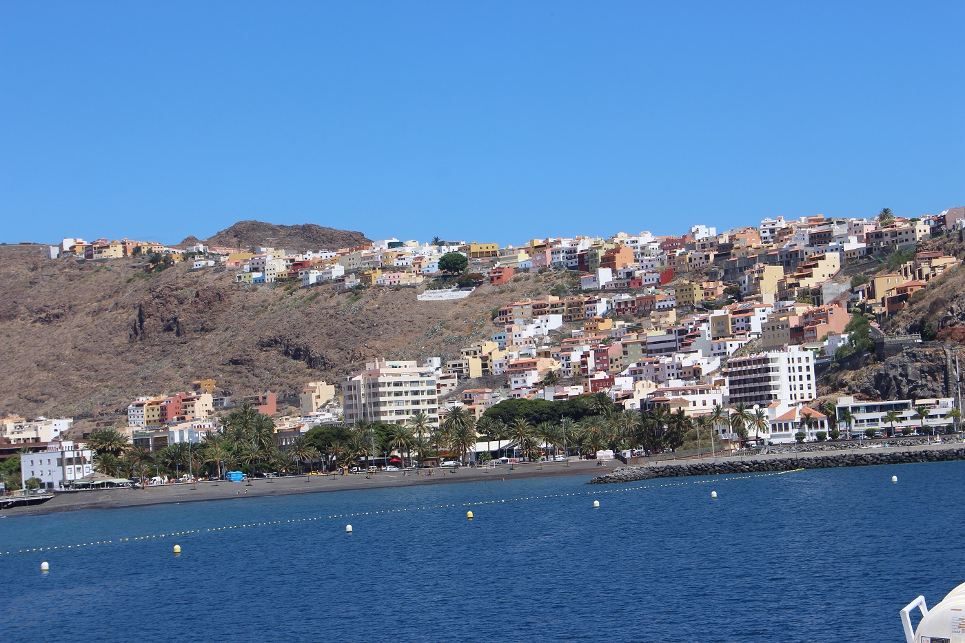 arriving-in-gomera